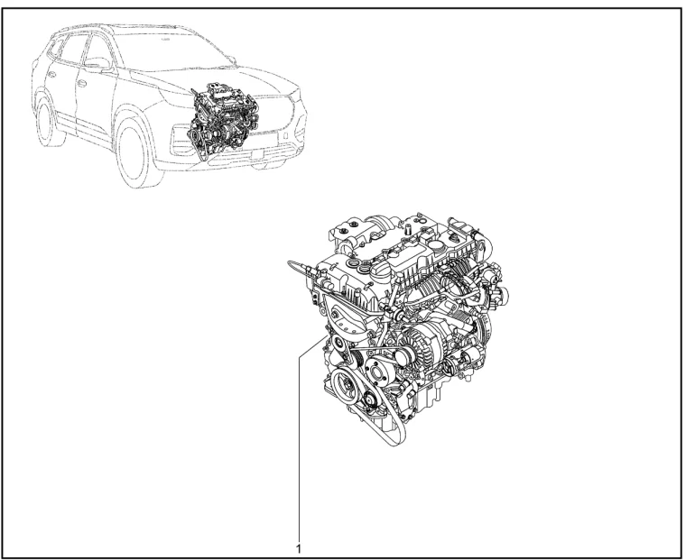 Двигатель для XCITE X-Cross 8, Chery Tiggo 8 Pro