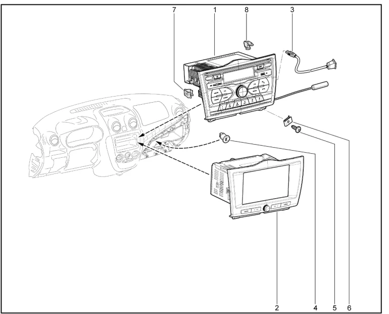Медиа, магнитола (FL) с 30.07.2018.