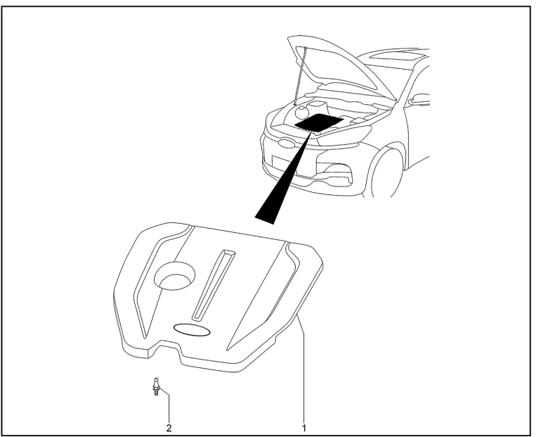 Экран двигателя (Elite) для XCITE X-Cross 7, Chery Tiggo 7 Pro