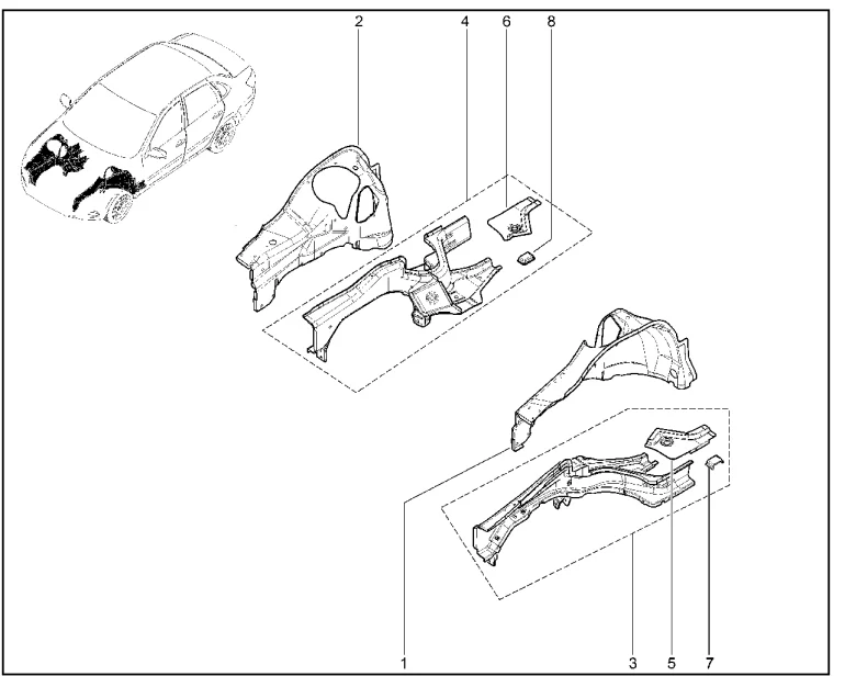 Брызговик (деталировка)
