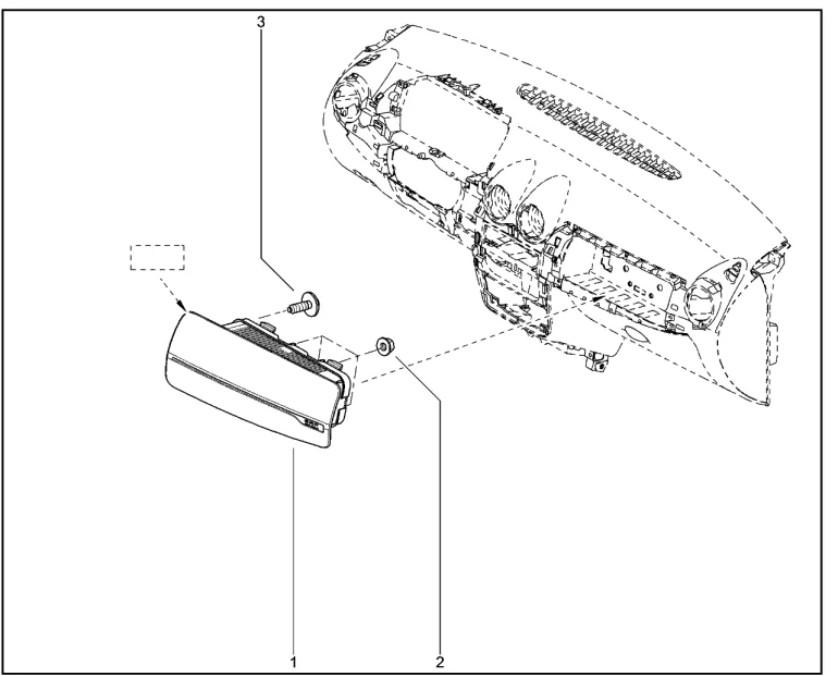 Подушка безопасности переднего пассажира