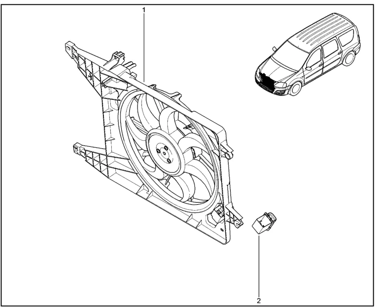 Электровентилятор (с КУ)