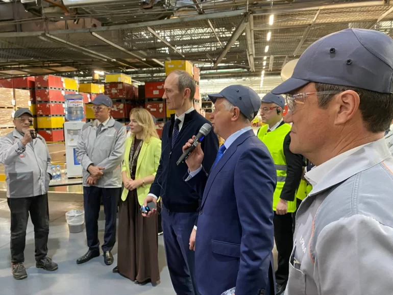 Зампред Правительства РФ Дмитрий Григоренко посетил АВТОВАЗ