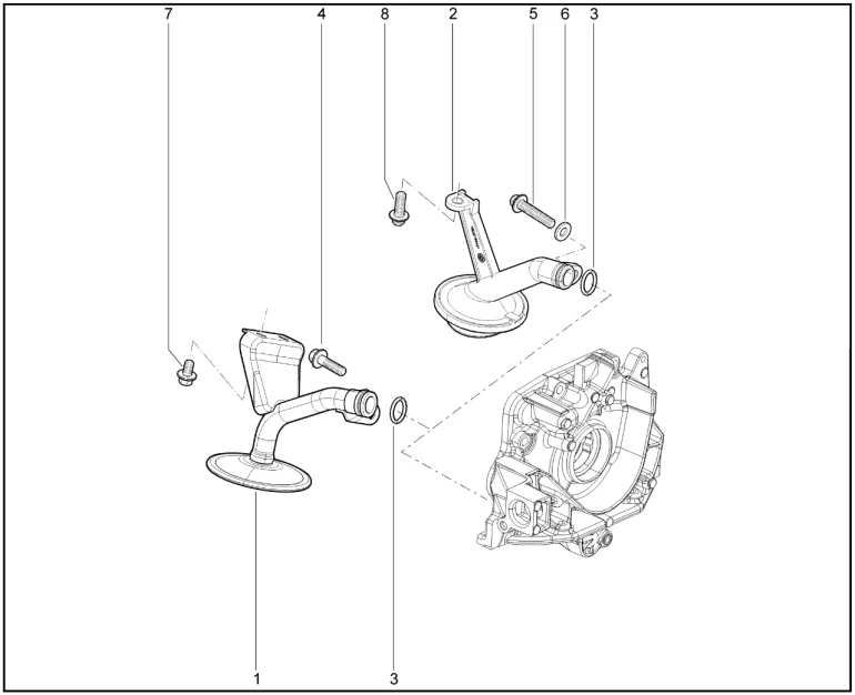 Маслоприемник (P3M)