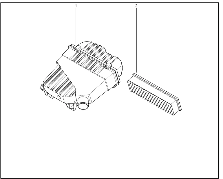 Фильтр воздушный (K7M)