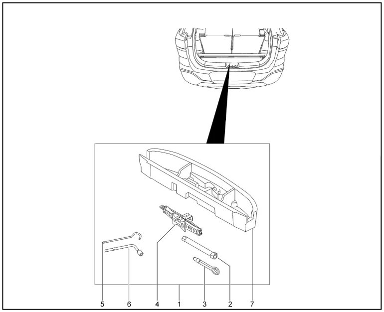 Инструмент для XCITE X-Cross 8, Chery Tiggo 8 Pro