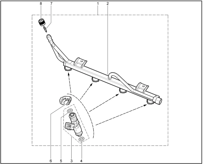 Рампа топливная (Granta SPORT)