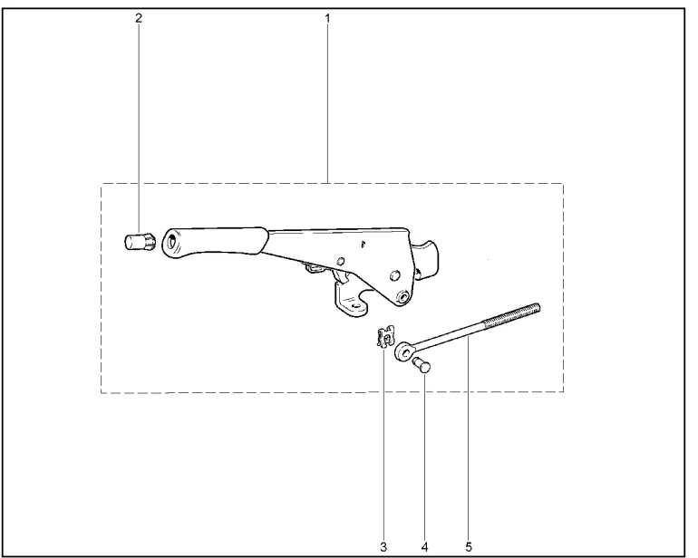 Механизм стояночного тормоза до 30.07.2018