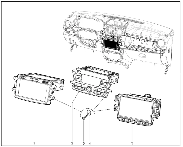 Медиа, магнитола (FL)