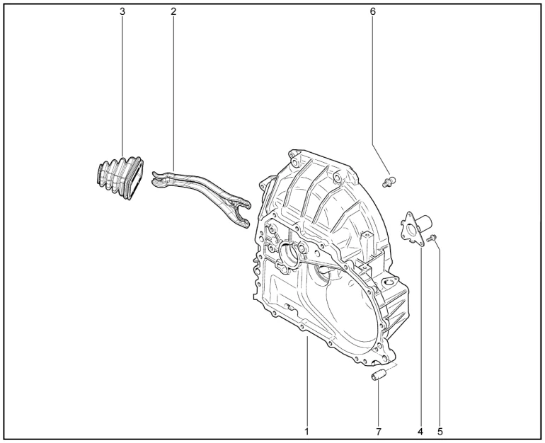 Картер сцепления
