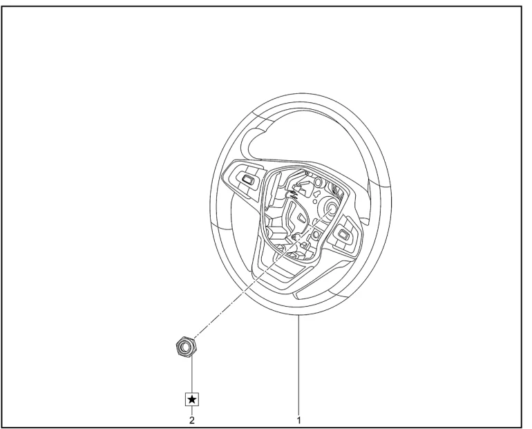 Рулевое колесо для XCITE X-Cross 7, Chery Tiggo 7 Pro