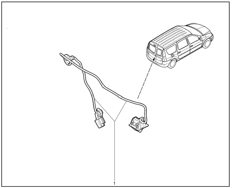 Камера заднего вида (FL)