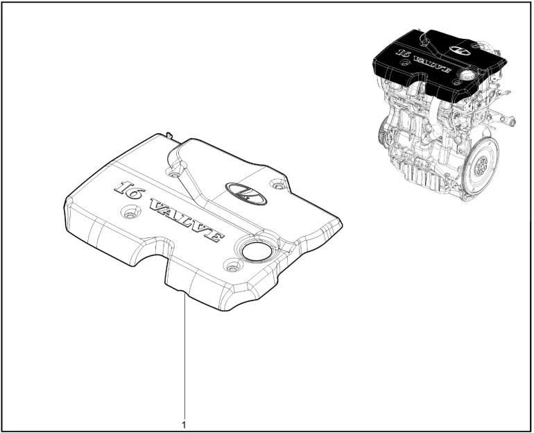 Экран двигателя (P4M-BVA4)(до 2019г)