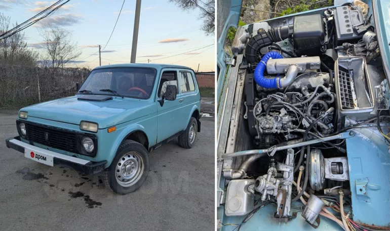 Мелкосерийная Lada Niva 4x4 имела турбодизельный двигатель Peugeot