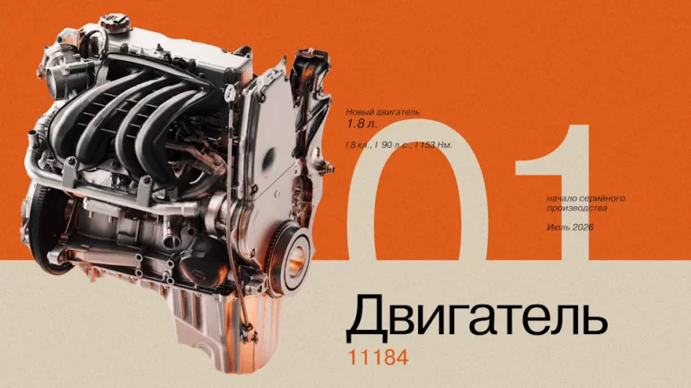 АВТОВАЗ рассказал про новый двигатель 1.8л для Lada Niva Legend