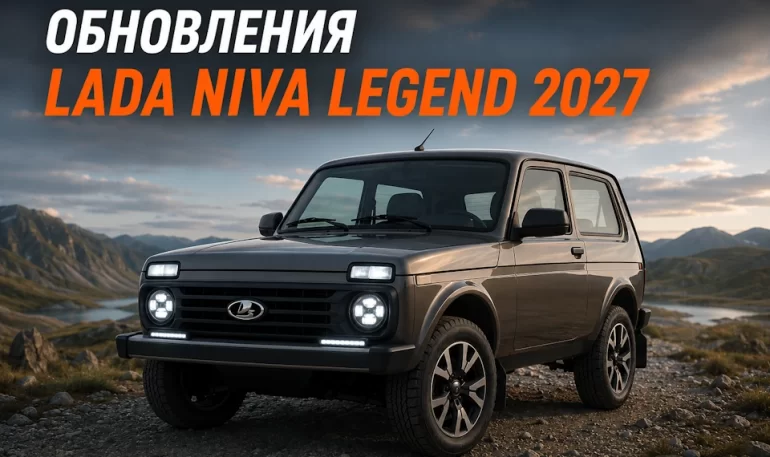 Какие обновления получит Lada Niva Legend в 2027 году