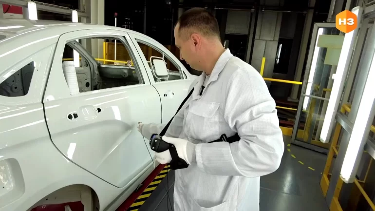 АВТОВАЗ рассказал про контроль качества окрашенного кузова