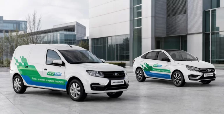 Топливный кризис спровоцировал большой спрос на метановые Lada Vesta CNG и Largus CNG
