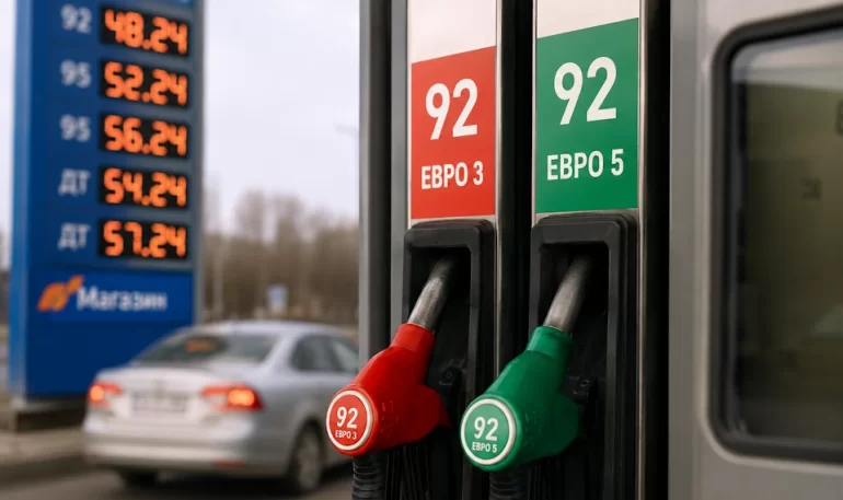Бензин Евро-3 и Евро-5, в чем разница?