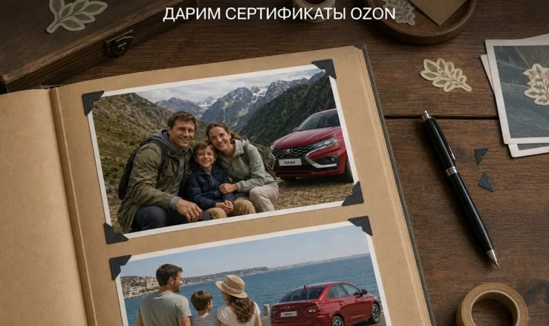 Конкурс АВТОВАЗа «Как я провёл лето с LADA» (до 27.08.2026)