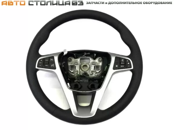 Колесо рулевого управления в сборе с кнопками для Lada Vesta
