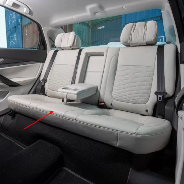 Обивка подушки заднего сиденья GRAY (светлая) для Lada Aura