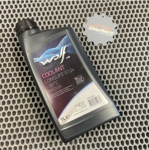 Антифриз (WOLF COOLANT LONGLIFE G12+ -36C) WOLF OIL 1L красный