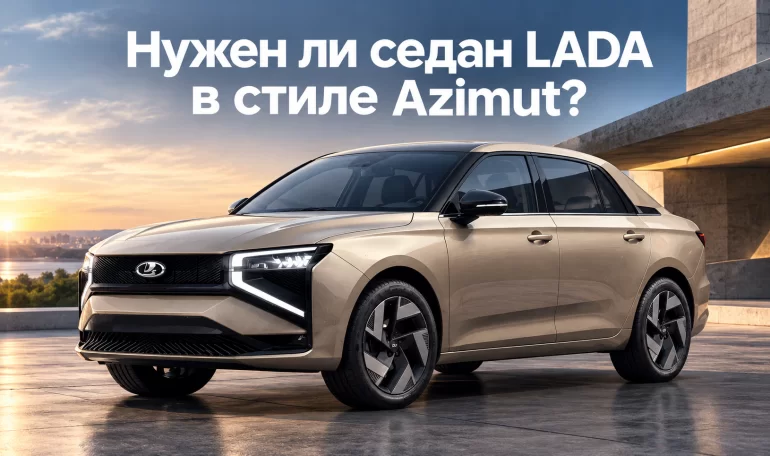 Нужен ли седан LADA в стиле Azimut?