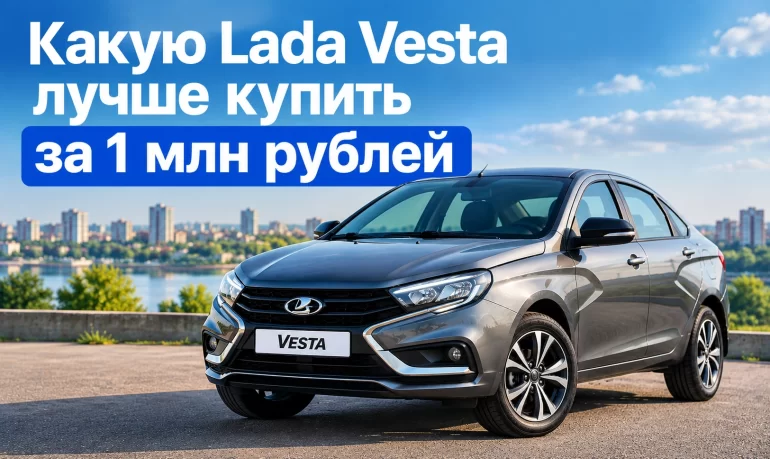 Lada Vesta за 1 млн рублей: эксперт рассказал, каких машин стоит избегать