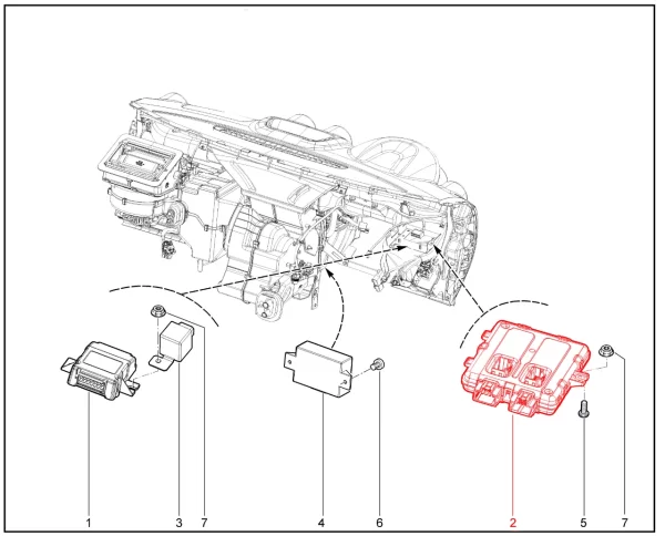 Блок управления кузовной электроникой 8450112035 для Lada Granta, Kalina-2