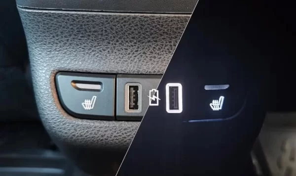 Быстрое зарядное устройство USB для заднего ряда Lada Vesta, Iskra